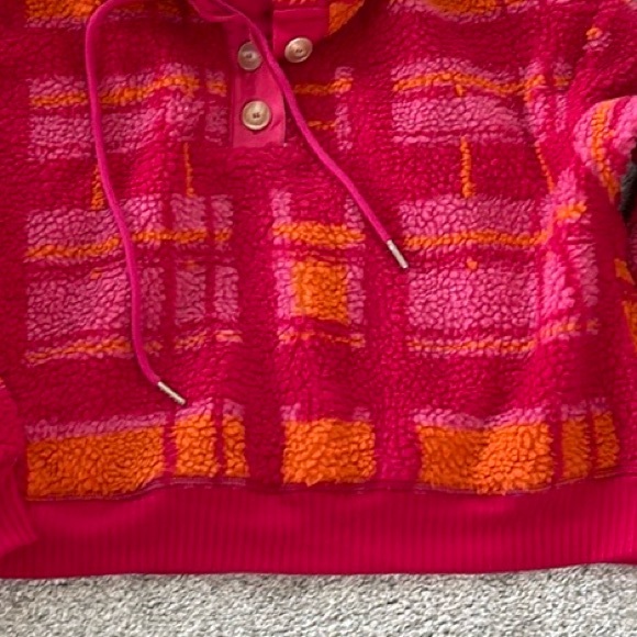 Anthropologie Porridge Quinn Sherpa Fleece Hoodie - Picture 7 of 13